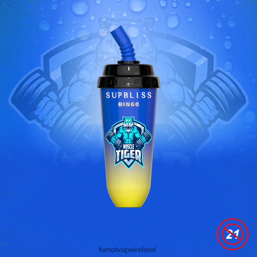 Fumot Supbliss Bingo 8000 Disposable Vape Pod Device - 16ML (1 Piece) T6F626397 | Fumot Discount Code Energy Drink